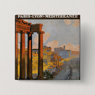 Rome 2 Inch Square Button