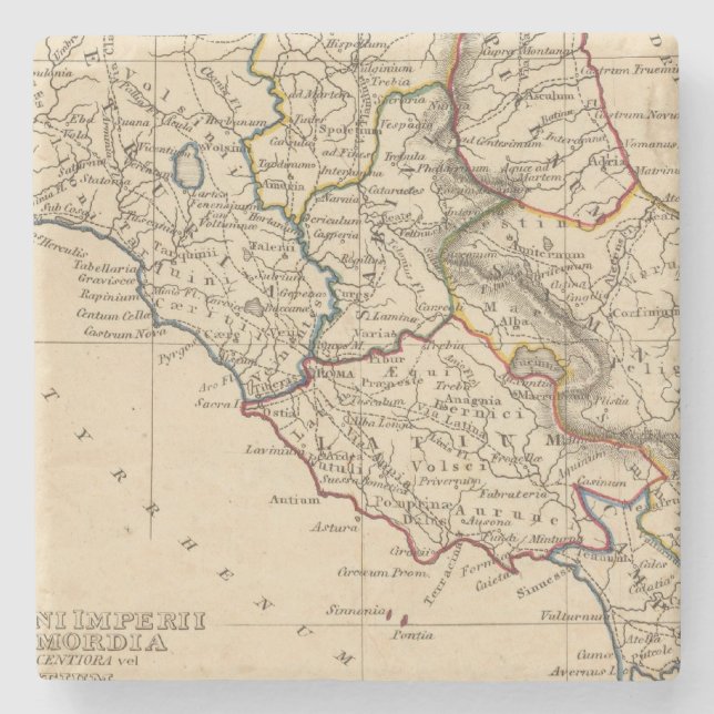 Rome 3 stone coaster (Front)