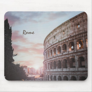 Rome Ancient Architecture sunset cityscape Mouse Pad