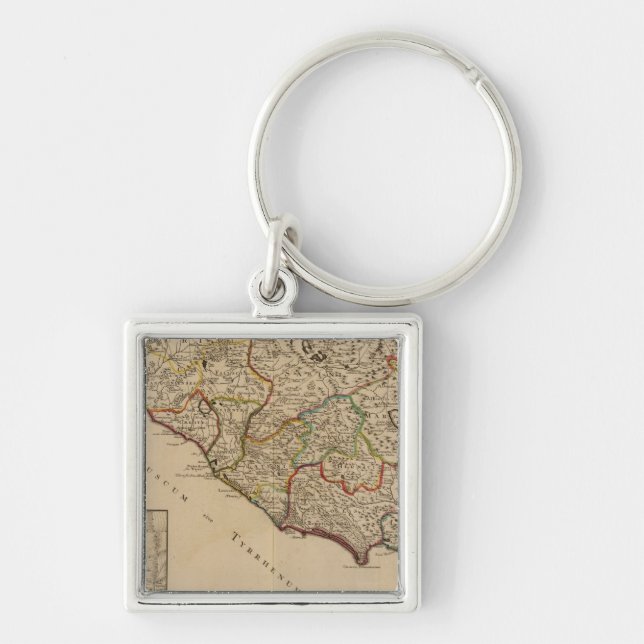 Rome and Italy Keychain (Front)