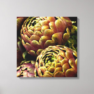 Rome Artichokes Canvas Print