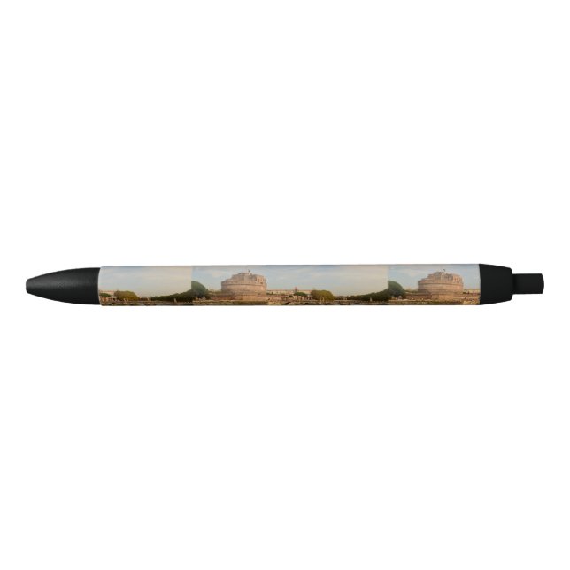Rome Black Ink Pen (Front)