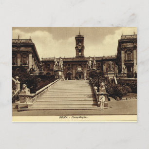 Rome,Campodoglio Postcard