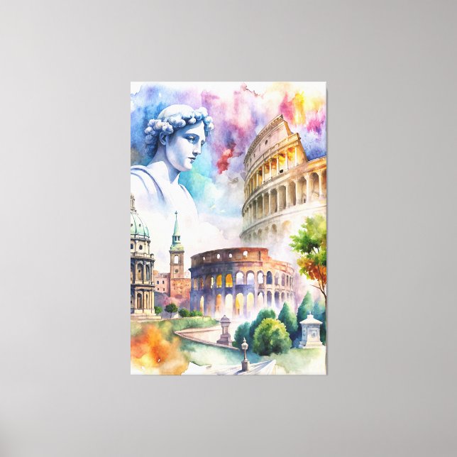 Rome Canvas Print (Front)