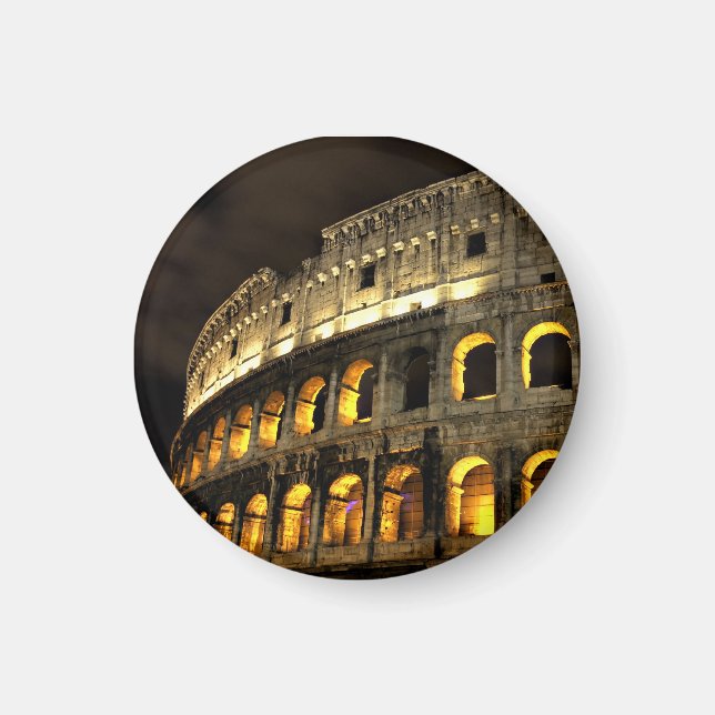 Rome - Coliseum at night magnet (Front)