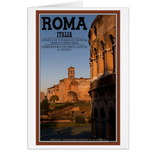Rome - Colosseum and Temple of Venus
