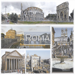 Rome ^ Colosseum - Arch of Constantine - Pantheon