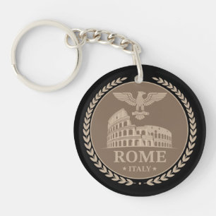 Rome Colosseum Italy Europe Keychain
