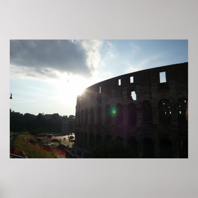 Rome Colosseum Poster Print (Front)