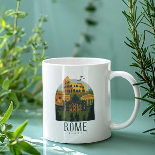 Rome Colosseum Vintage Coffee Mug