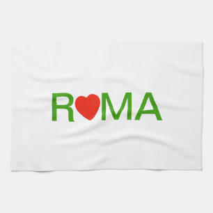 Rome eternal city kitchen towel
