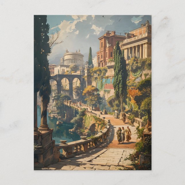 Rome éternelle : Carte postale ancienne (Devant)