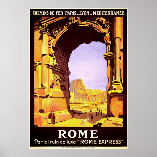Rome Express Poster (Front)