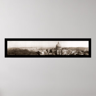 Rome from Vatican Photo 1909 Poster