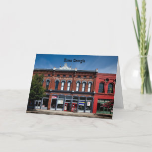 Rome, Georgia  Card