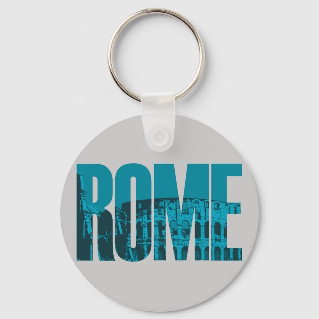 Rome Graphic Keychain (Front)