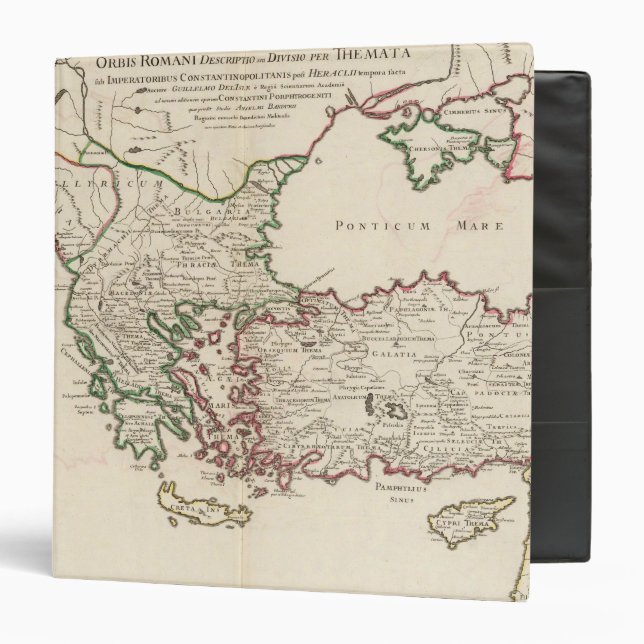 Rome, Greece, Turkey 3 Binder (Front/Inside)