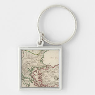 Rome, Greece, Turkey 3 Keychain
