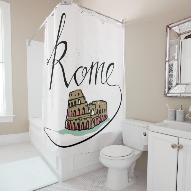 Rome Hand Lettered Design (In Situ)
