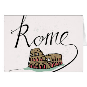 Rome Hand Lettered Design