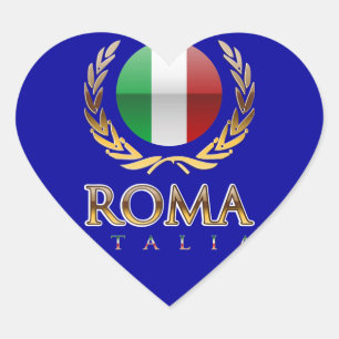 Rome Heart Sticker