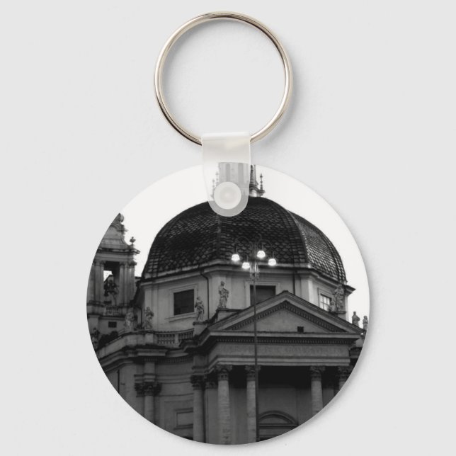 Rome Historical Travel Keychain (Front)