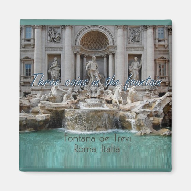 ROME Italie Magnet (Devant)