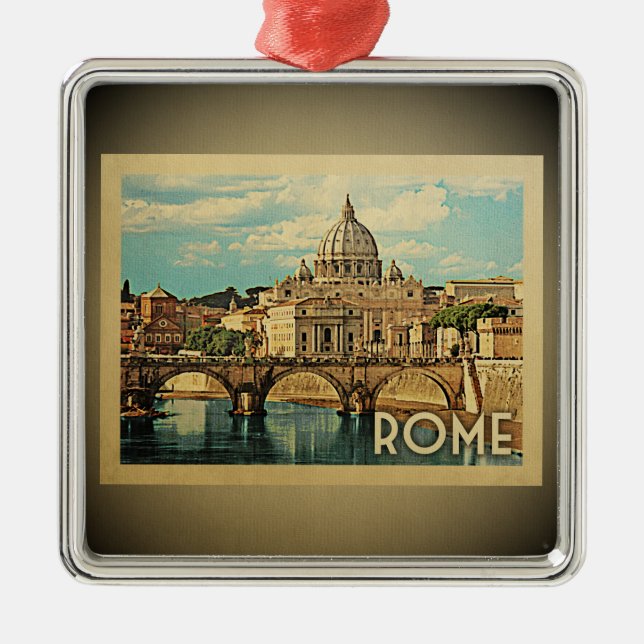 Rome Italie Ornement Vintage voyage (Devant)