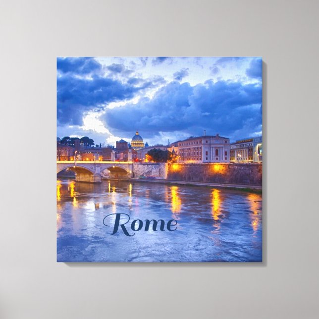 Rome Italy Beautiful Canvas Print (Front)
