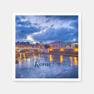 Rome Italy Beautiful Napkin
