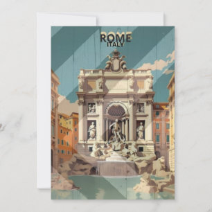 Rome - Italy Best place for visit Invitation
