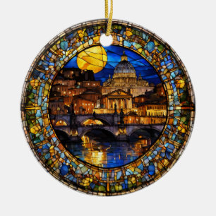 Rome Italy Ceramic Ornament