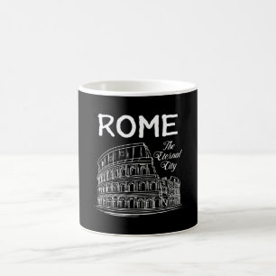 Rome Italy City Cityscape Skyline Funny Gift Coffee Mug