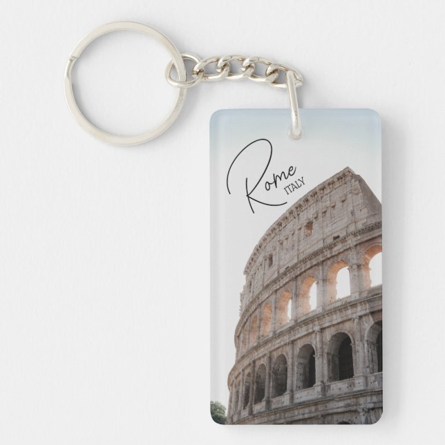 Rome, Italy. Colosseum Keychain (Front)