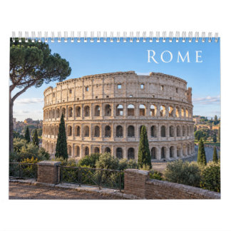 Rome Italy – Historic Landmarks & City Scenery Calendar