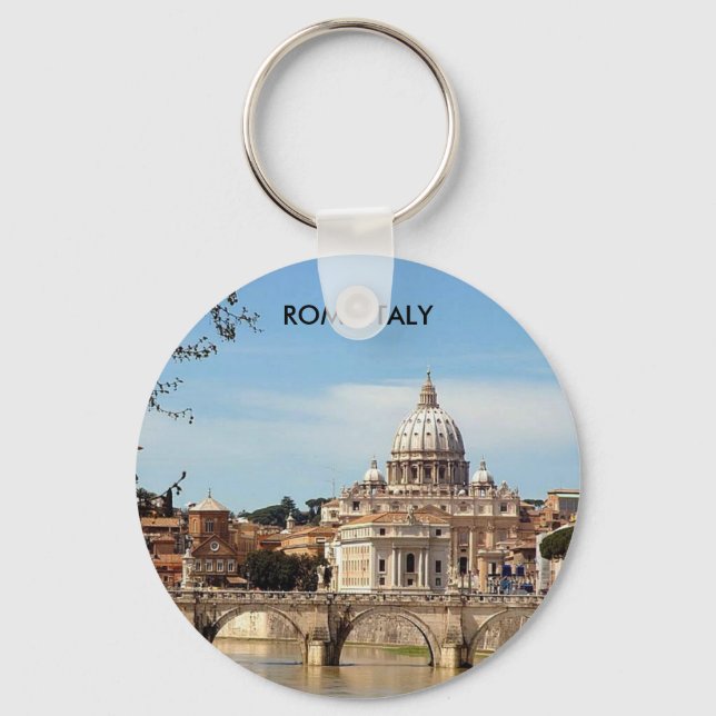 ROME ITALY KEYCHAIN (Front)
