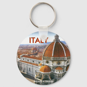 ROME , ITALY (Mojisola A Gbadamosi Okubule) Keychain