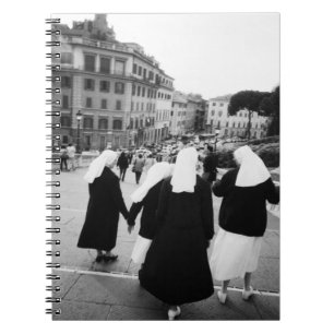 Rome Italy, Nun Patrol! (NR) Notebook