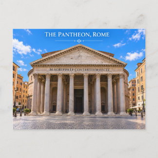 Rome Italy Pantheon Landmark Postcard