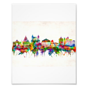 Rome Italy Skyline Photo Print