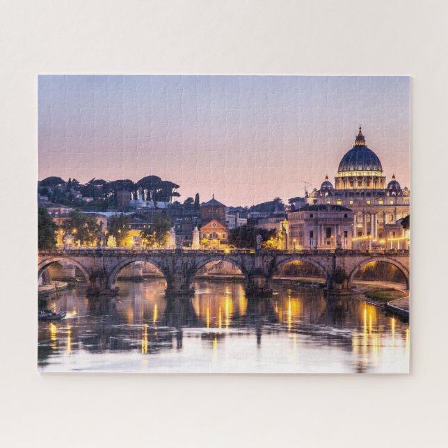 Rome Italy - St Peters Cathedral Jigsaw Puzzle (Horizontal)