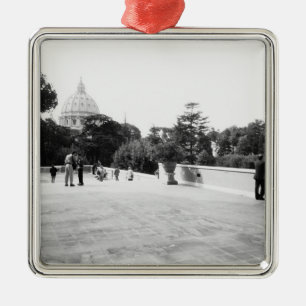 Rome Italy, The Vatican Gardens Metal Ornament