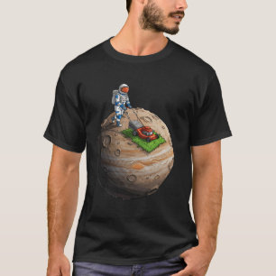 Rome Italy Travel Scooter Dog Colosseum T-Shirt