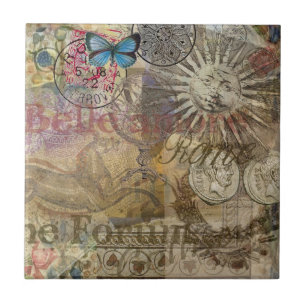 Rome Italy Travel Vacation Holiday City Tile