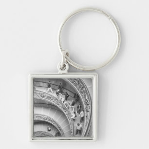 Rome Italy, Vatican Staircase 3 Keychain