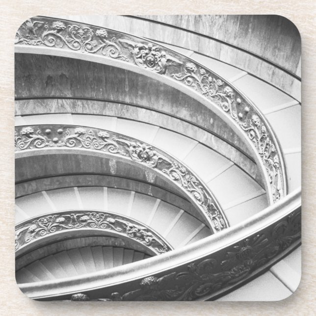Rome Italy, Vatican Staircase Coaster (Front)