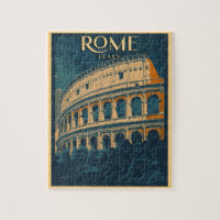 Rome Italy Vintage Colosseum