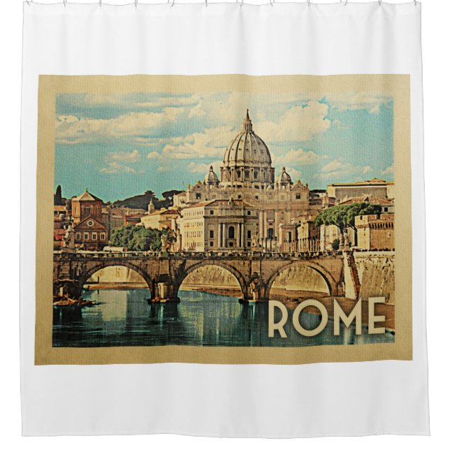 Rome Italy Vintage Travel (Front)