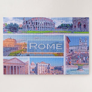 ROME, Lazio, Italy, Europe, Rom, Roma,  Jigsaw Puzzle
