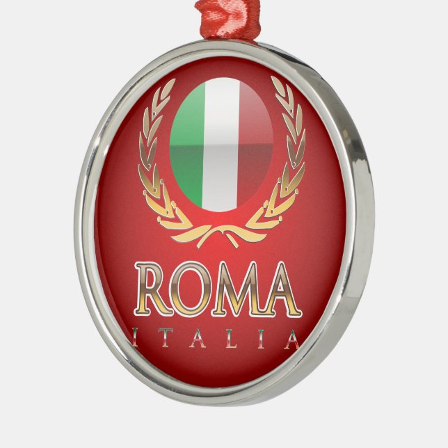 Rome Metal Ornament (Left)